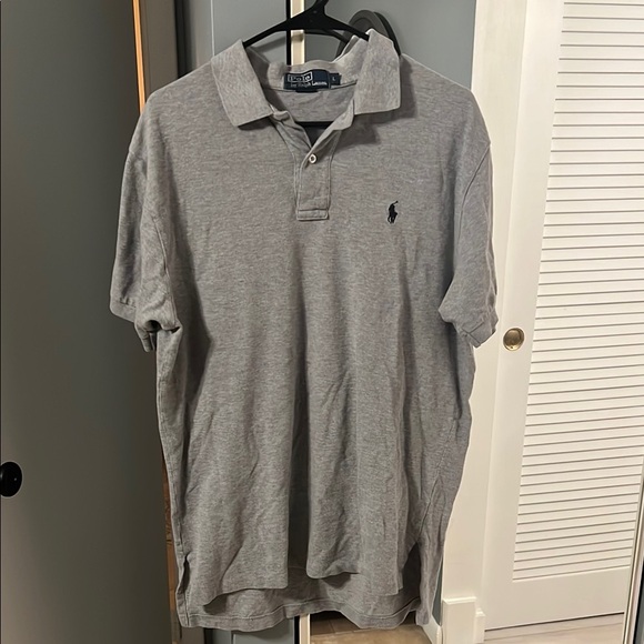 Polo by Ralph Lauren Men's Grey Polo Shirt - Picture 1 of 2